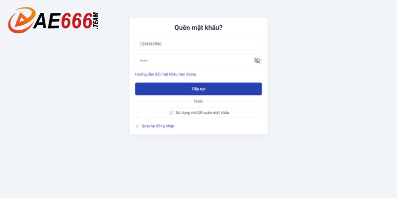 Hướng dẫn khôi phục mật khẩu